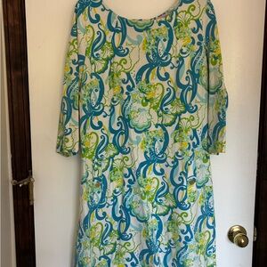 Reserved - Lilly Pulitzer Charlene Dress in White Crystal Coast